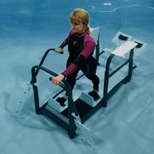 underwater exercise bike